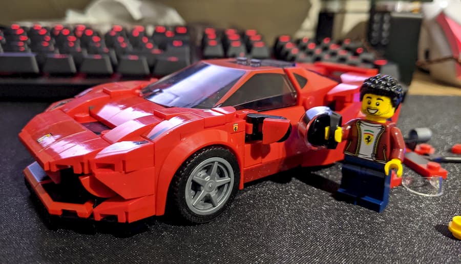 76895 LEGO Ferrari F8 Tributo Speed Champions for sale online 