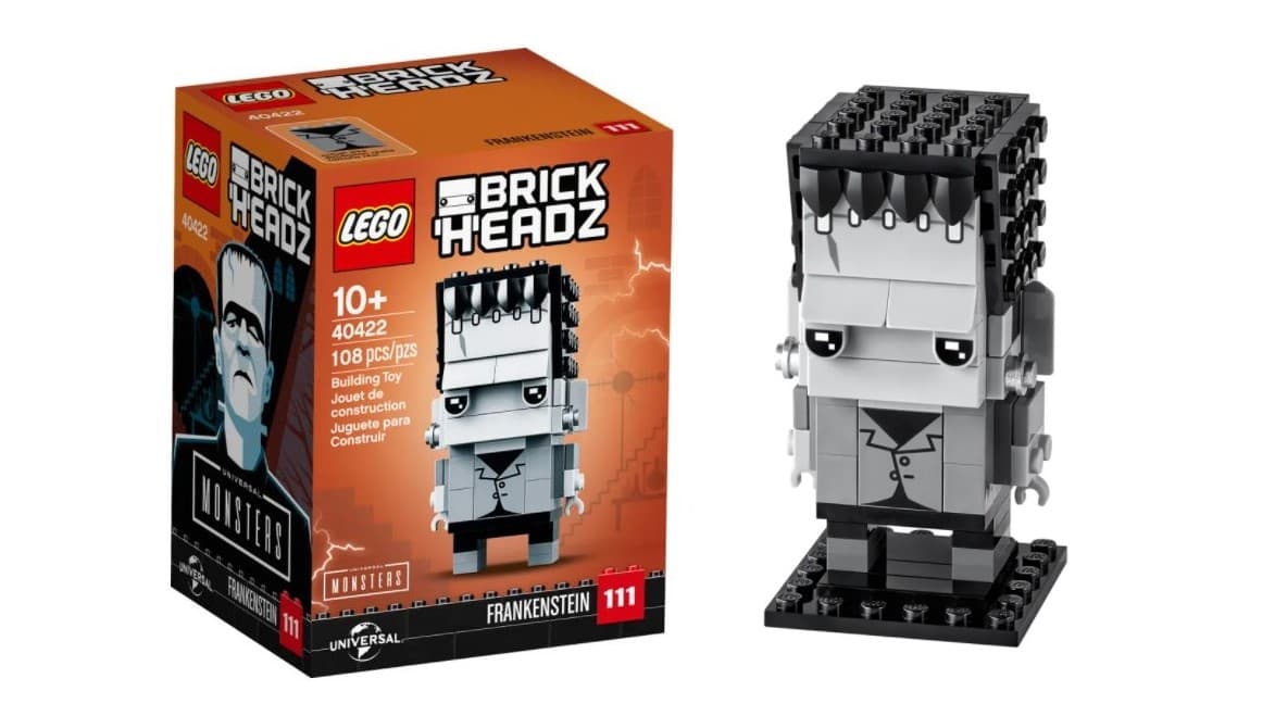 LEGO 40422 Frankenstein Brick Headz **SHIPS IN HARD BOX**