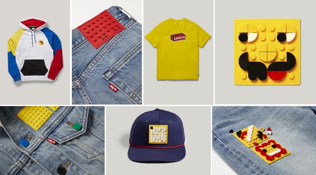 LEGO and Levi's Collaborate on a Range of Customisable Clothing - That  Brick Site