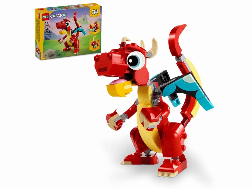 Lego Creator 3-in-1 31145 Red Dragon