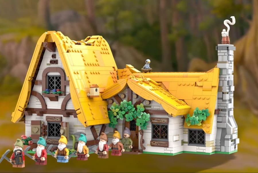 LEGO Ideas Spotlight Snow White and the Seven Dwarfs That Brick Site