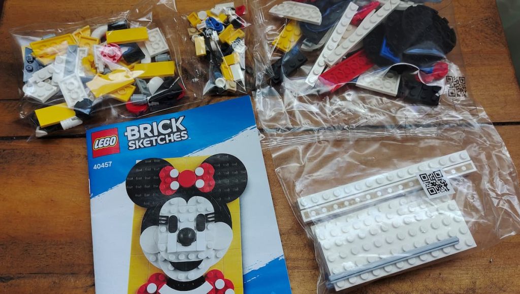 LEGO Brick Sketches 40457 Minnie Mouse