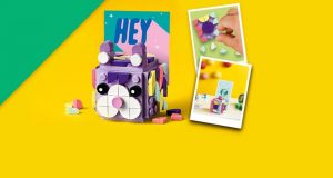 The Current Free Gift at LEGO is a LEGO Dots Photo Holder Cube