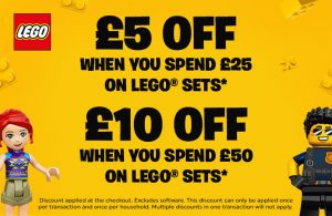 Save £10 When You Spend £50 on LEGO at Smyths Toys