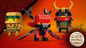 Get These LEGO Ninjago 10th Anniversary BrickHeadz for £10 if You Spend £85 on Ninjago