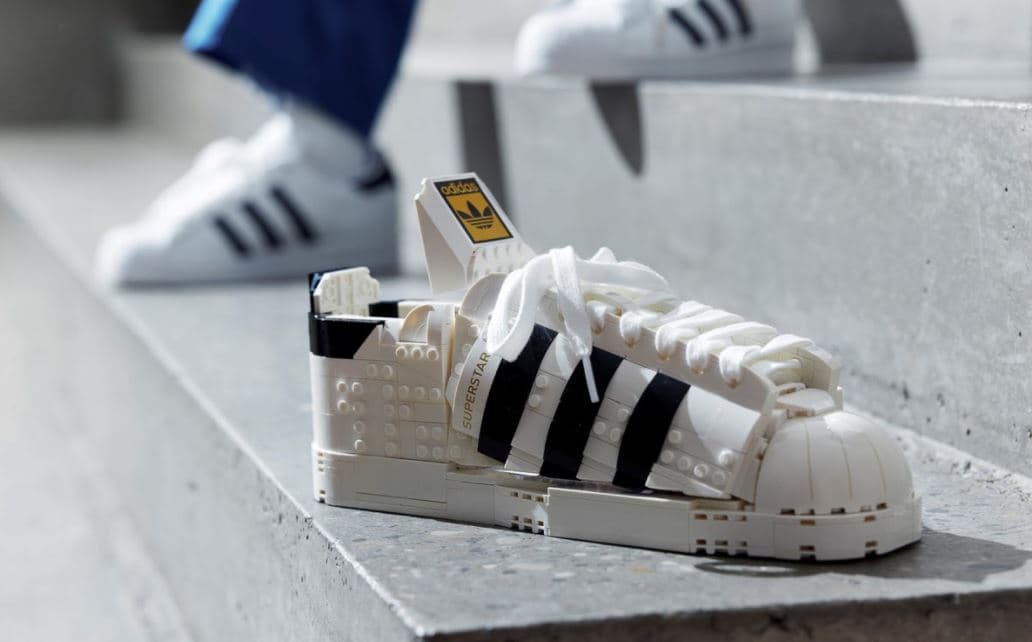 LEGO Unveils the Brick-Built Adidas Originals Superstar Shoe - That ...