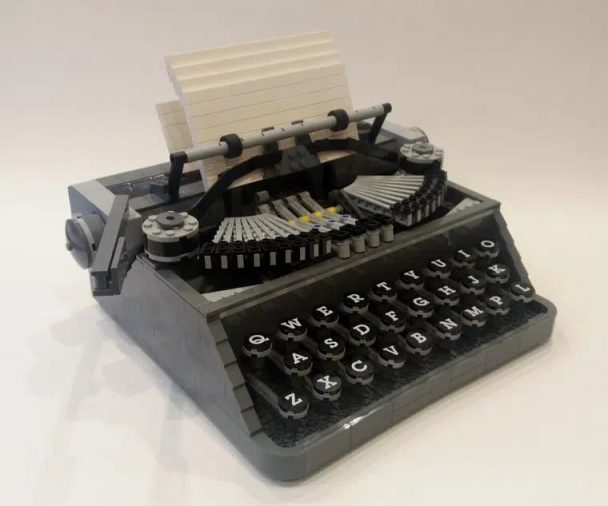 A Teaser Has Appeared for the LEGO Ideas Typewriter That