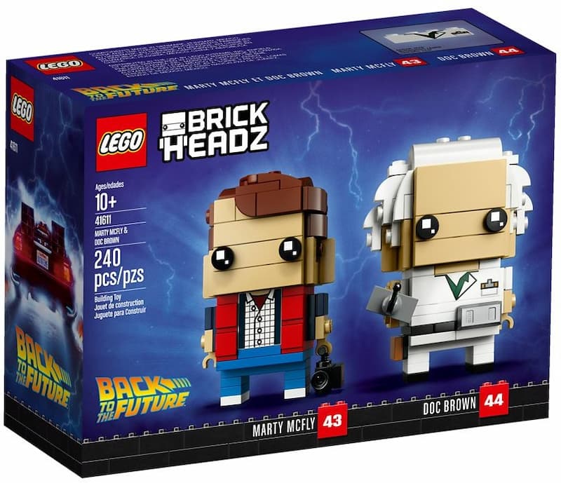 Lego BrickHeadz 41611 Marty McFly and Doc Brown 