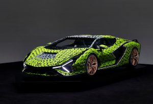 Look at this Life-Size Lamborghini Made Out of 400,000 LEGO Pieces