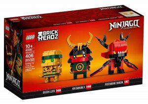 Get the 10th Anniversary LEGO Ninjago BrickHeadz for Just £15.59
