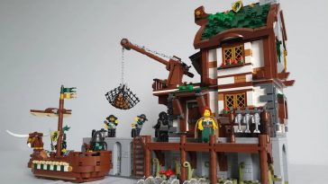 LEGO Ideas Dragon Knight's Harbour