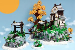 LEGO Ideas Spotlight: Golden Clifftop Temple
