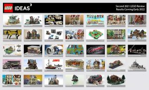 LEGO Announces the 34 Ideas Submissions that Have Made it into the Next Review