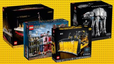 Most expensive LEGO sets RRP