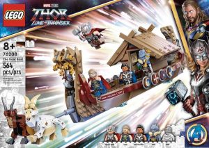 LEGO Has Revealed The Goat Boat, a Marvel’s Thor Viking Longship