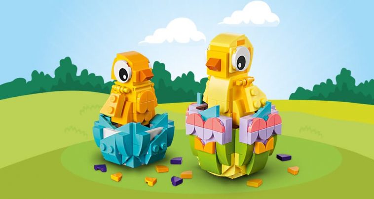 LEGO Easter Chicks free gift