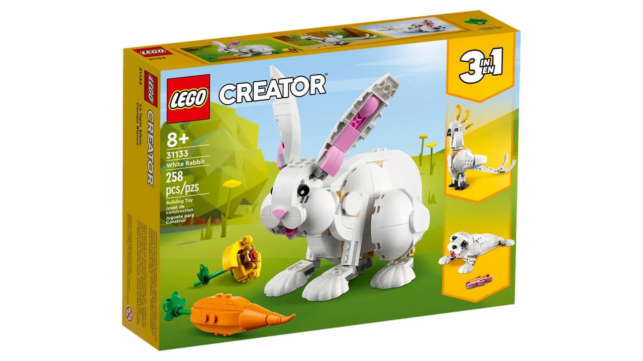 Lego Creator 31133 White Rabbit 