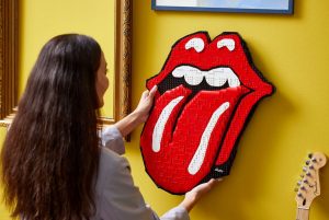 Fans of The Rolling Stones Will Love the Latest LEGO Art Set