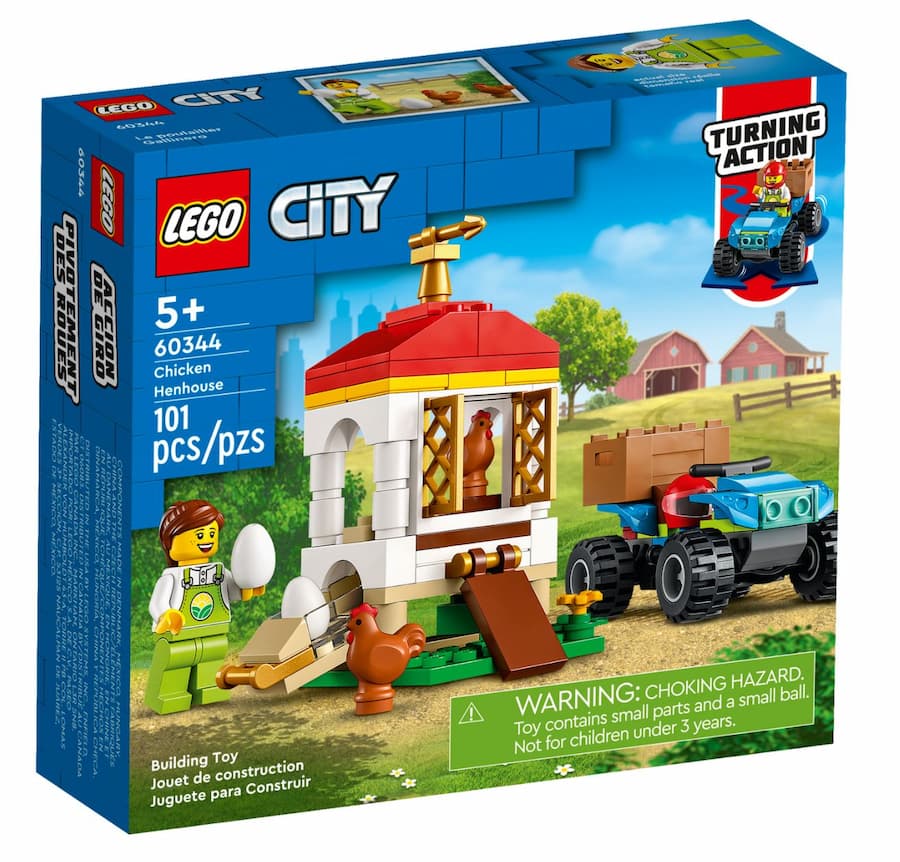 This image has an empty alt attribute; its file name is LEGO-City-60344-Chicken-Henhouse-1.jpg