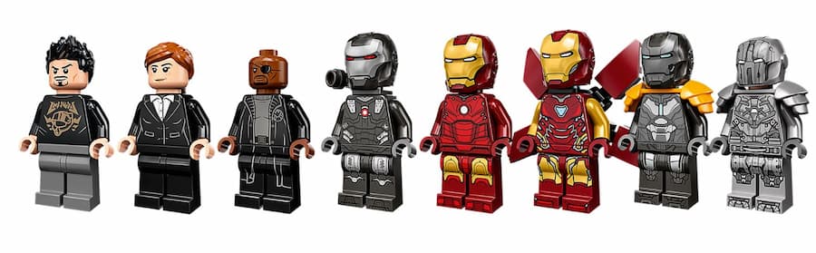 LEGO Marvel Iron Man Armoury 76216