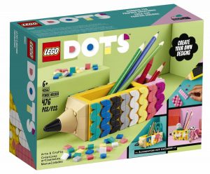 There’s a Free Dots Pencil Holder Available Now at LEGO