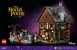 LEGO Hocus Pocus: The Sanderson Sisters’ Cottage Launches This July