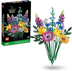 Save 30% on Lego Icons Wildflower Bouquet on Amazon UK