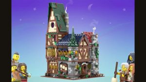 This Lego Ideas Modular Medieval Inn is a D&D fan’s dream