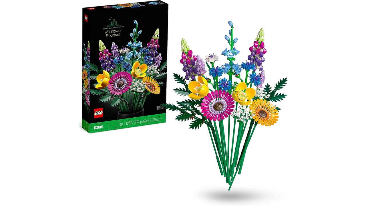 LEGO 10313 Icons Wildflower Bouquet Set
