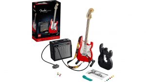 Get £15 off this awesome Lego Ideas Fender Stratocaster guitar set this Black Friday