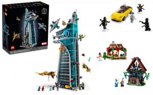 Buy this colossal Lego Marvel Avengers Tower set and get up to three free gifts