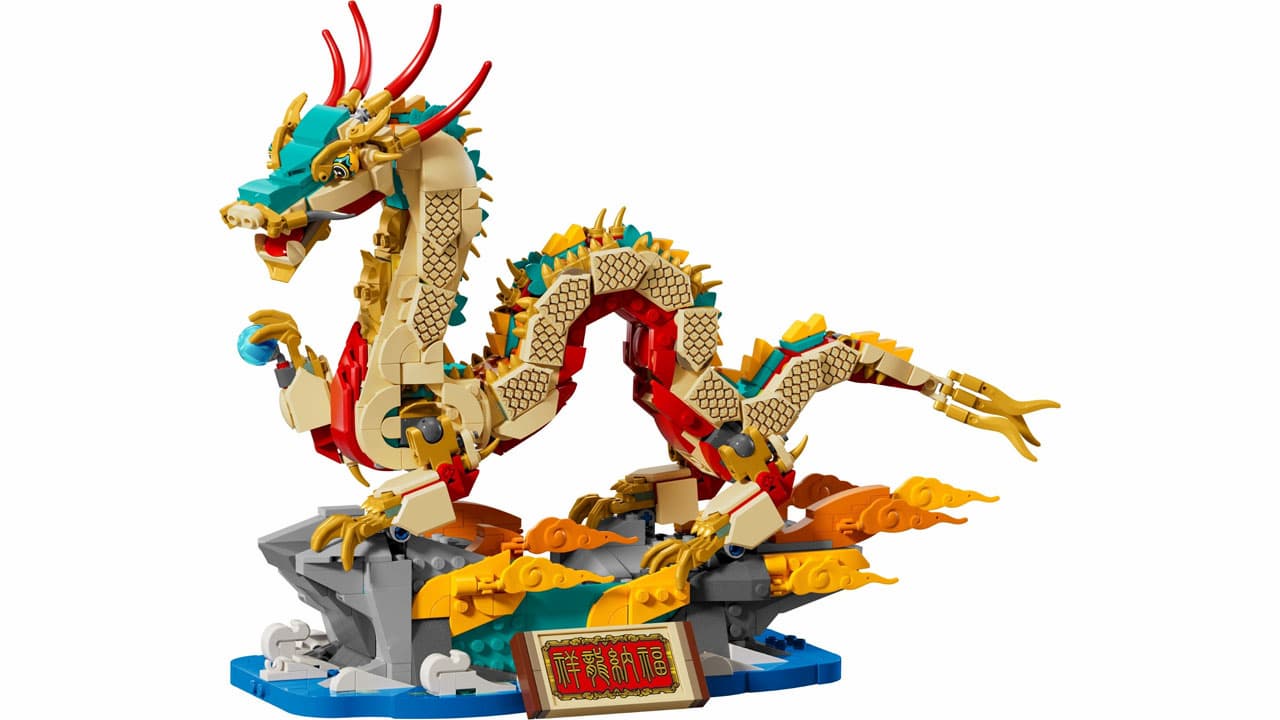 Lego Auspicious Dragon 80112