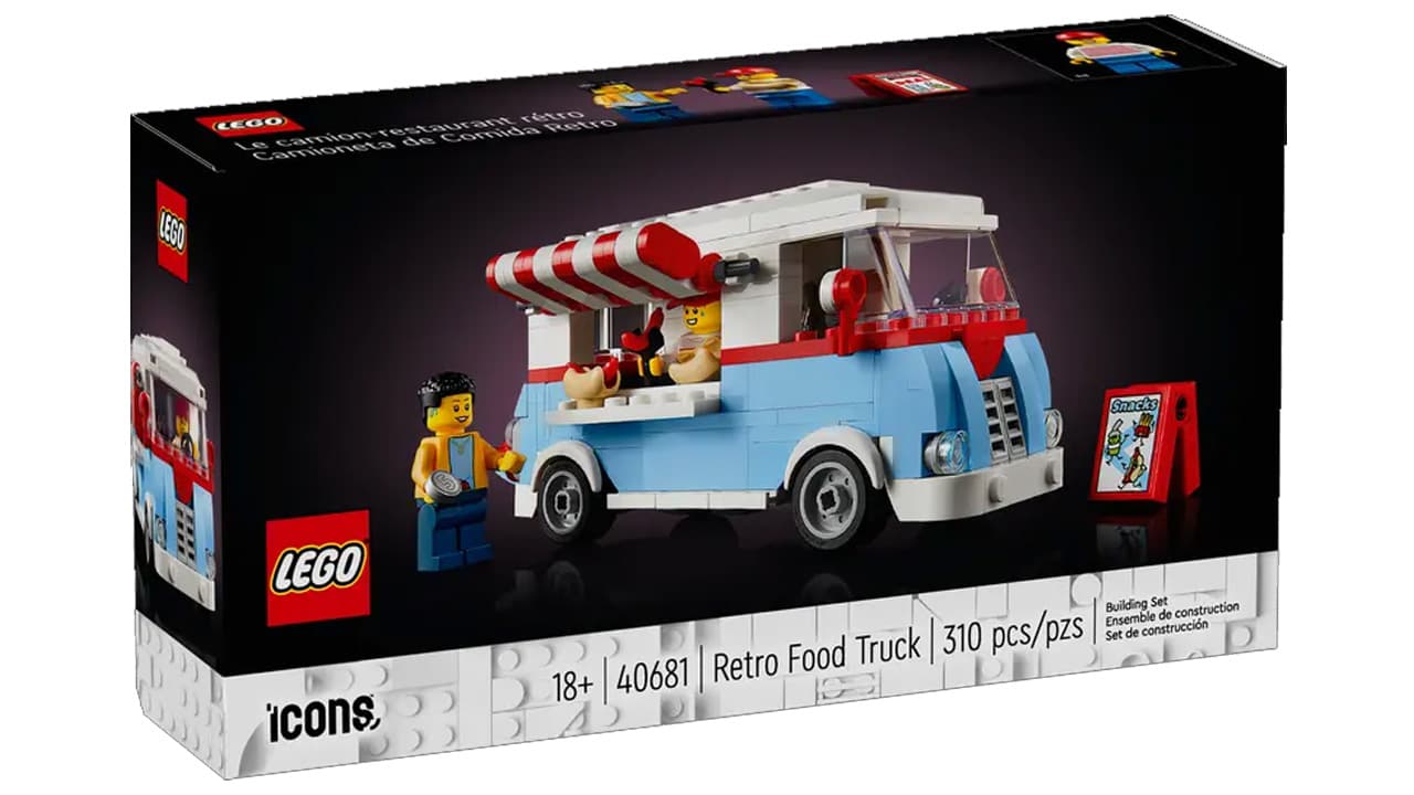 Lego Retro Food Truck box