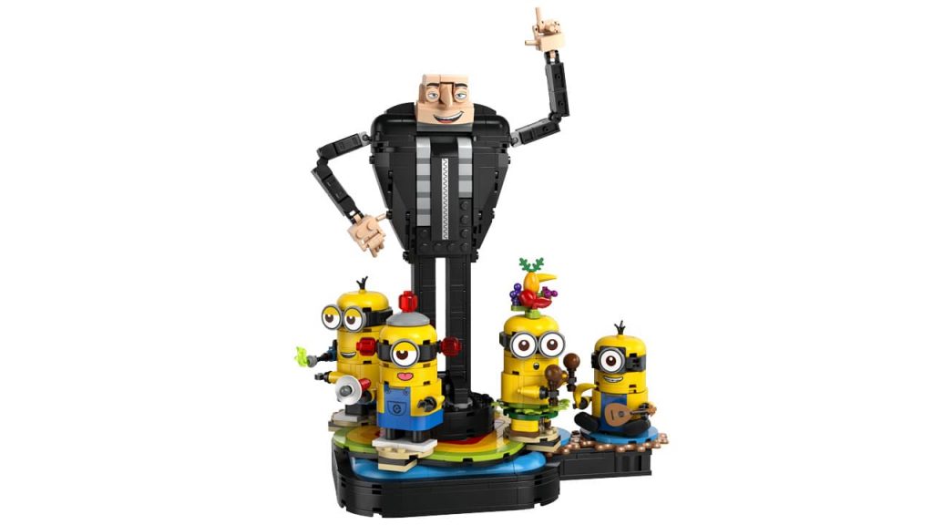 LEGO Despicable Me 4 Brick-Built Gru and Minions (75582) 