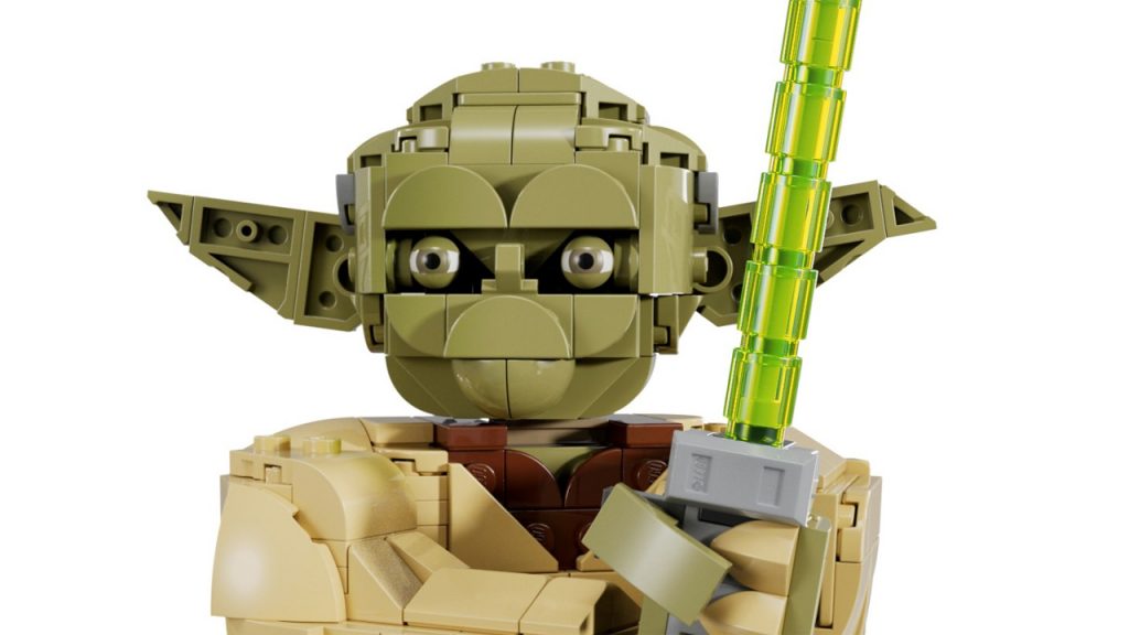 lego star wars busts yoda 75438